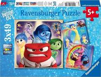 Пазл Ravensburger Disney Inside Out, 18 см x 18 см, 147 шт., многоцветный