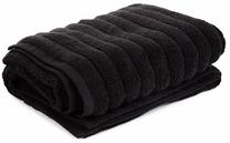 Vannas dvielis Homla Astri 869674, melna krās., 130 cm x 70 cm