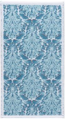 Коврик для ванной Foutastic Ornamental 352CNF1191, синий цв./белый цв., 140 см x 80 см