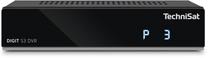 Digitālais uztvērējs TechniSat DIGIT S3 DVR, melna krās.