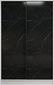 Spinta Kalune Design Kale 2312, balta sp./juoda sp., 52 cm x 120 cm x 190 cm