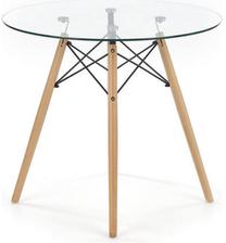 Stalas, buko sp./skaidri sp., 80 cm x 80 cm x 76 cm