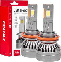 Automobilio lemputė AMiO HP Full Canbus 03677, led, balta sp./sidabro sp., 48 V