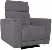 Atlošiamas krėslas Home4you Bosco 46807, pilka sp., 99 cm x 94 cm x 102 cm