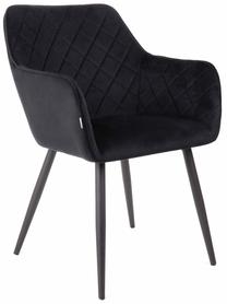 Valgomojo kėdė Homla Shelton 218104, juoda sp., 60 cm x 56 cm x 84 cm