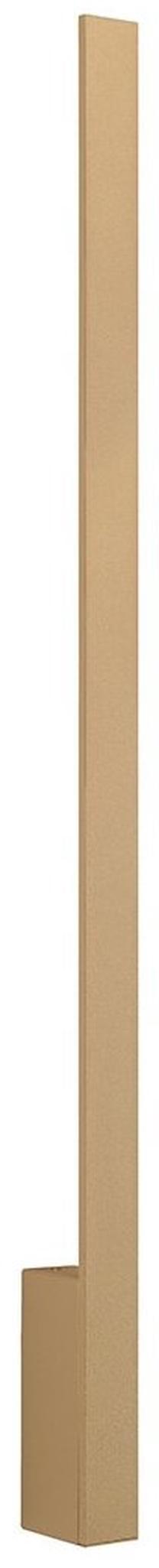Valgusti seinale Sollux Lahti L, IP20, 3000 °K, 1 x 20 W, kuldne v. / kuldne v.