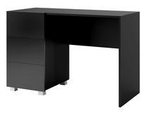 Rašomasis stalas su stalčiais GIB meble Calabrini, 110 cm x 50 cm, 77 cm, juoda sp.