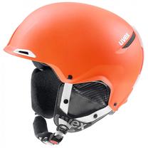 Slidinėjimo šalmas Uvex Jakk+, balta sp./oranžinė sp., 52-55 cm