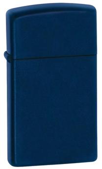 Žiebtuvėlis Zippo 1639 Slim® Navy Blue Matte, mėlyna sp.