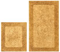 Комплект ковриков для ванны Foutastic COTTONKT000212, горчичный цв., 100 см x 60 см