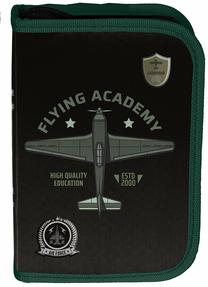 Pinal ilma tarvikuteta Paso Flying Academy, 19.5 cm x 13 cm, must v./roheline v.