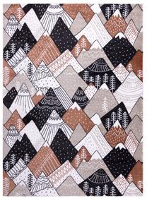 Kilimas vidaus Hakano Beo Tops, įvairių spalvų/kreminė sp., 190 cm x 140 cm