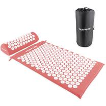 Акупунктурный массажный коврик Tunturi Acupressure Mat and Pillow 14TUSYO094, 0.38 кг, 68 x 42 cm, розовое золото цв.