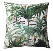 Pagalvės užvalkalas Splendid Maluko GP-S-MALUKO-45/45-BZ, balta/žalia, 45 cm x 45 cm