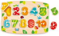 Деревянный пазл Hape Number Peg E1404A