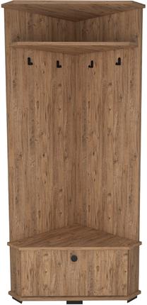 Drēbju pakaramais ar plauktu Kalune Design Aselna 550ARN1326, 83.4 cm, brūna krās.