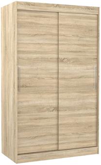 Spinta ADRK Collin, šviesiai ruda sp., 58 cm x 120 cm x 200 cm