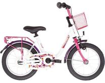 Vaikiškas dviratis Vermont Girly Girls Summer, balta sp./rožinė sp., 16"