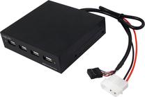 Šakotuvas Logilink USB 2.0, USB 2.0, juoda sp.