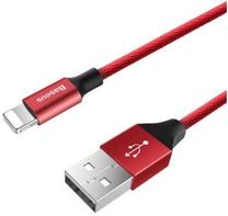 Laidas Baseus, USB/Apple Lightning, raudona sp.