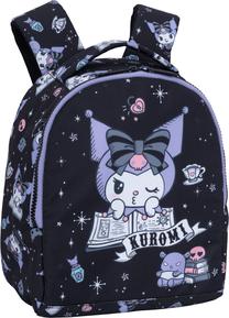 Vaikiška kuprinė CoolPack Kuromi F125031, juoda sp./violetinė sp., 24 cm x 25 cm x 9 cm