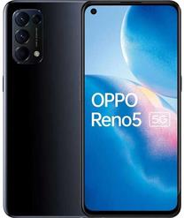 Mobilais telefons Oppo Reno5 5G, 128 GB, melns krās.