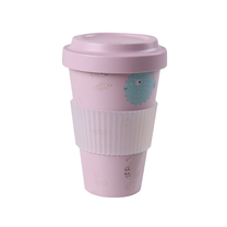 Termopuodelis Stoneline Awave Coffee 799381, 0.400 l, rožinė sp.