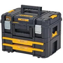 Instrumentu kaste Dewalt TSTAK 2.0, 44 cm x 32 cm x 33.7 cm, melna krās./dzeltena krās.