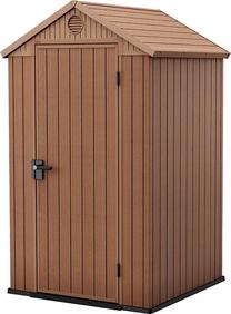 Sodo namelis Keter Darwin, 125.8 cm x 116.37 cm x 205 cm, 2972 l, ruda sp.
