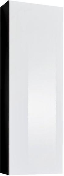 Sieninė lentyna ASM FLY 20 FLY 20, balta/juoda, 40 cm x 29 cm x 126 cm