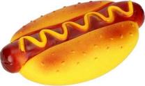 Žaislas šuniui, tąsymui Dingo Hot Dog, 16 cm, ruda sp.