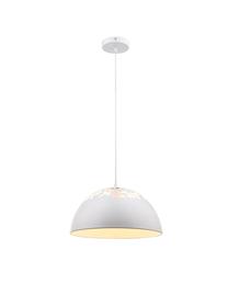 Valgusti rippuv Globo Jackson II 15150, E27, 1 x 60 W, valge v. / valge v.
