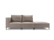 Lauko sofa Calme Jardin Fiji CAL_2SOR_102_F1_FIJI3, smėlio sp., dešininė, 92 cm x 259 cm x 93 cm