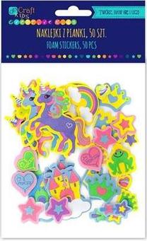 Uzlīme DallPrint Unicorns, bērnišķīgi daudzkrāsaina