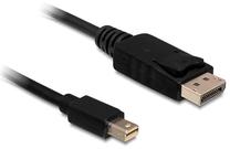Laidas Delock Display port male, Mini display port male, 7 m, juoda sp.