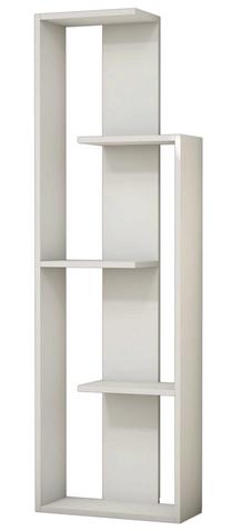 Pastatoma lentyna Kalune Design Wand 835PUQ3629, balta sp., 160 cm x 50 cm x 19.6 cm