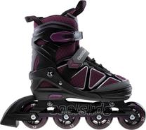 Riedučiai CoolSlide Butters YB L, juoda sp./violetinė sp., 39-42
