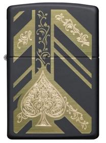 Šķiltava Zippo Lighter 29998, zelta krās./melna krās.
