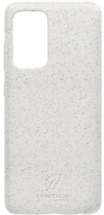Чехол для телефона Screenor EcoStyle Oak White, белый цв., Samsung