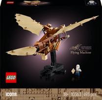 Konstruktorius LEGO® Icons Leonardo da Vinčio skraidymo aparatas 10363, 493 vnt.