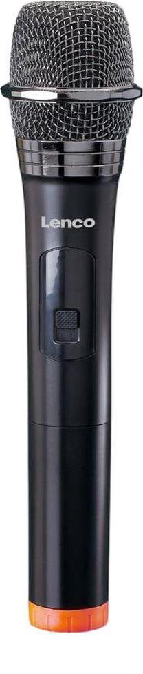 Prekė su pažeista pakuote. Belaidis mikrofonas Lenco MCW-011BK, juoda sp.