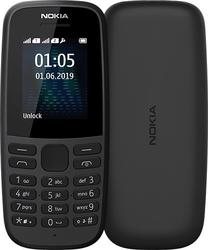 Mygtukinis telefonas Nokia 1052019, 4 MB, juoda sp.