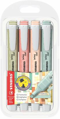 Tekstimarker Stabilo NatureColors, 1 - 4 mm, mitmevärviline