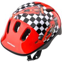 Шлемы велосипедиста универсальный Meteor Race Team KS06, белый цв./черный цв./красный цв., XS
