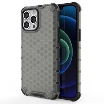 Telefono dėklas Hurtel Honeycomb Case for iPhone 13 Pro Max, juoda sp., Apple