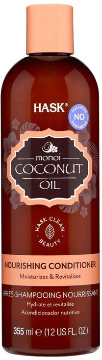 Plaukų kondicionierius Hask Monoi Coconut Oil, 355 ml