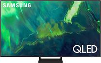 Televizorius Samsung QE65Q70AATXXH, QLED, juoda sp., 65" Prekė su pažeista pakuote.