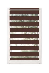 Ritininė užuolaida Mini Basic, tamsiai ruda sp., 125 cm x 150 cm