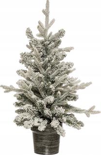 Dirbtinė Kalėdų eglutė apsnigta Fééric Lights and Christmas, 70 cm, su stovu