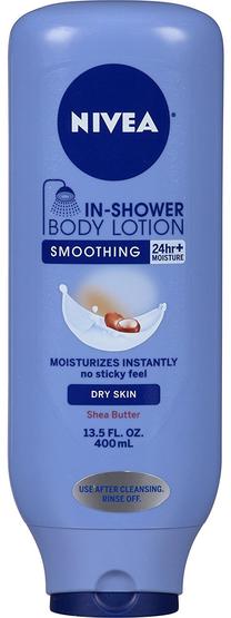 Kūno prausimosi pienelis Nivea In Shower Smoothing, 400 ml